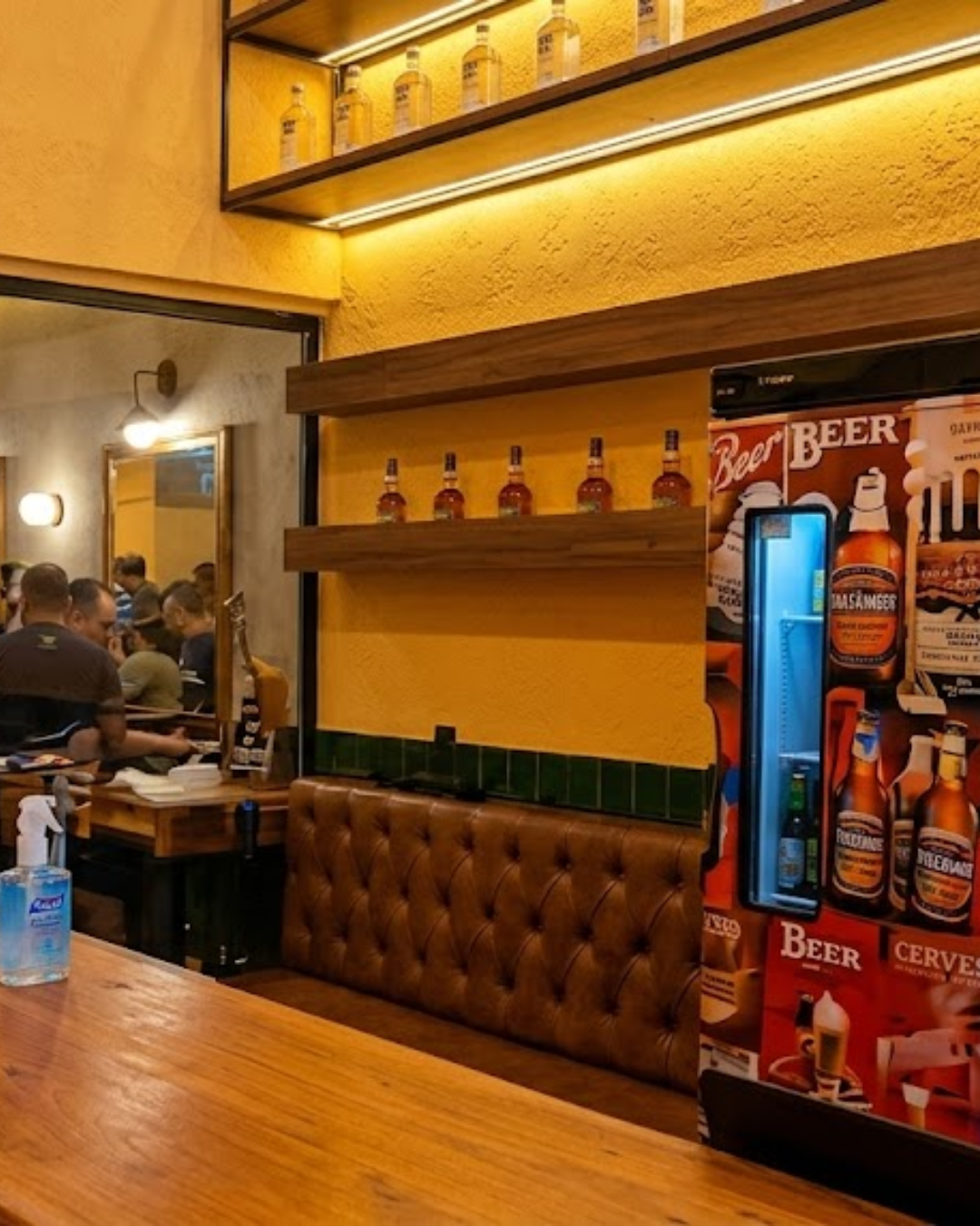 Recepção Braza Barbearia